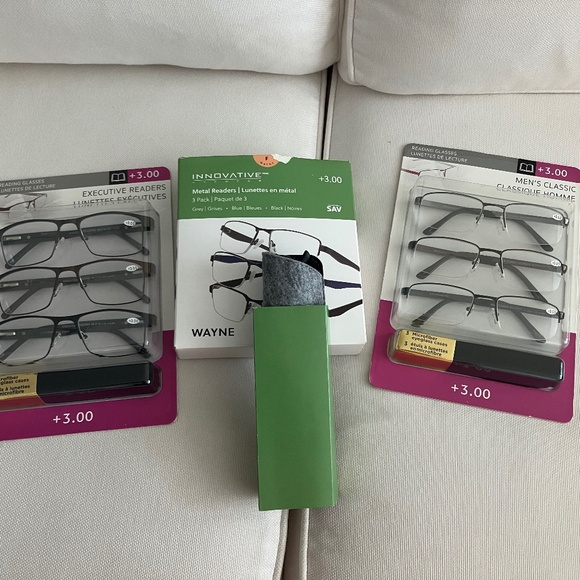 7 pairs NEW +3.00 readers - Picture 1 of 7